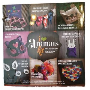 I Love Animals Craft Tastic Kit kids creative busy